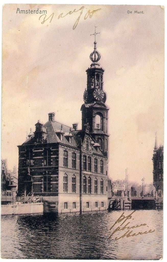 Amsterdam, Verzenden, Voor 1920, Gelopen, Noord-Holland