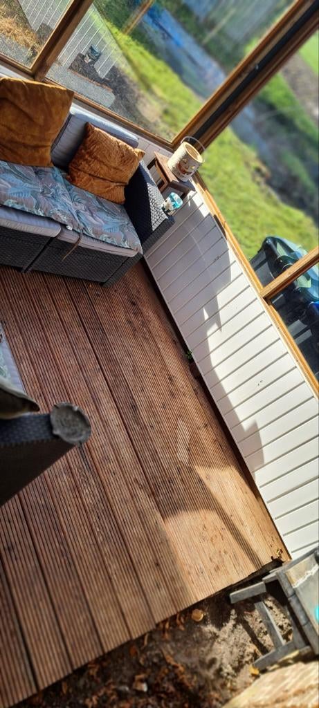 Houten planken voor terras of tuin, Ophalen, Gebruikt, Hout