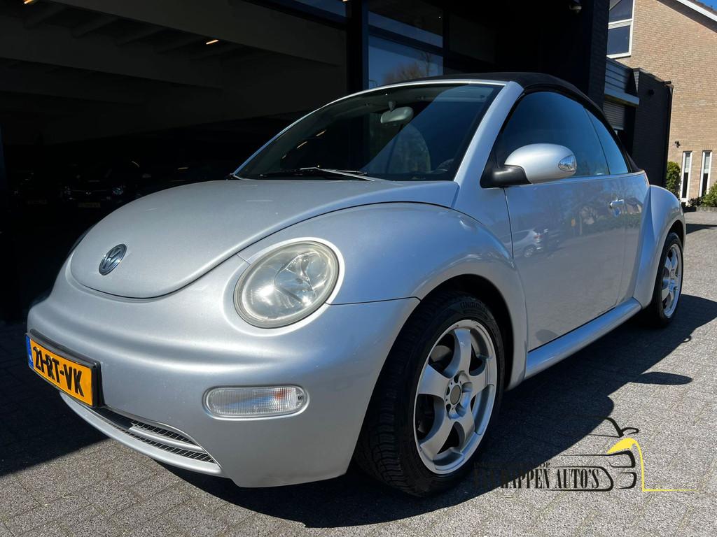 Volkswagen New Beetle Cabriolet 1.6 Turijn Cabrio / apk 4-20, Auto's, Gebruikt, Beetle (Kever), 4 cilinders, Cabriolet