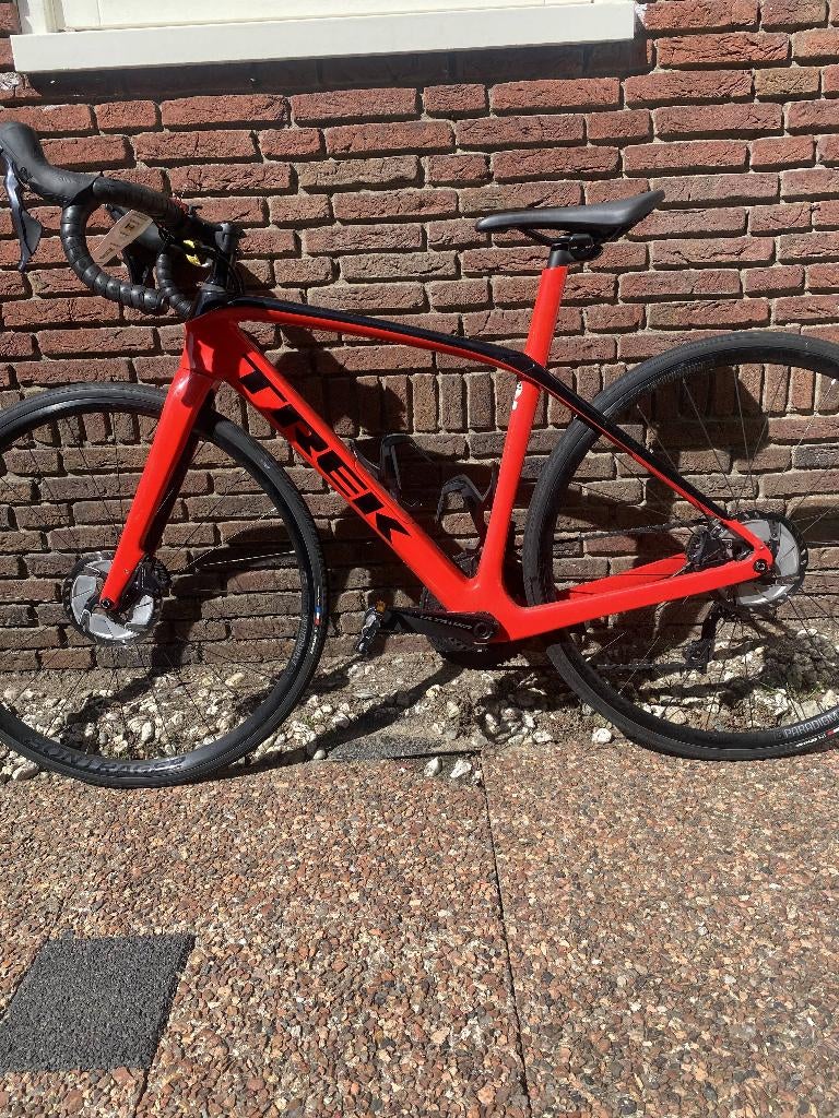 Racefiets Trek Domane SL 6 Red/Trek Black 50 cm. Dames, Carbon, 49 tot 53 cm, Zo goed als nieuw, Dames