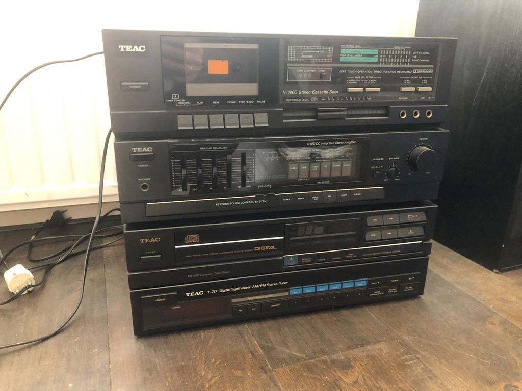 TEAC stereoset, Audio, Tv en Foto, Ophalen, Zo goed als nieuw, Overige merken