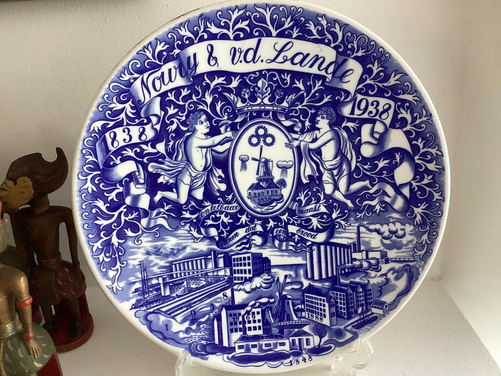 Maastricht Petrus Regout, bord, Ophalen of Verzenden