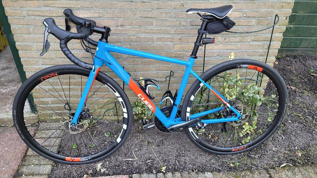 Cube Attain Racefiests, Fietsen en Brommers, Fietsen | Racefietsen, Heren, Aluminium, Zo goed als nieuw, Meer dan 20 versnellingen