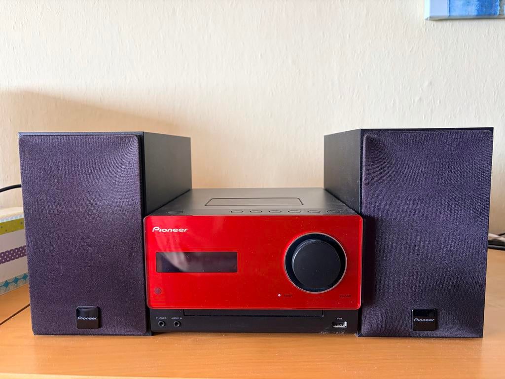 Pioneer radio cd speler met speakers, Audio, Tv en Foto, Stereo-sets, Ophalen, Gebruikt, Pioneer, Microset