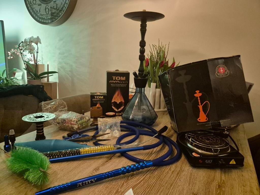 Waterpijp Amy Deluxe, Ophalen of Verzenden, Zo goed als nieuw, (Water)pijp