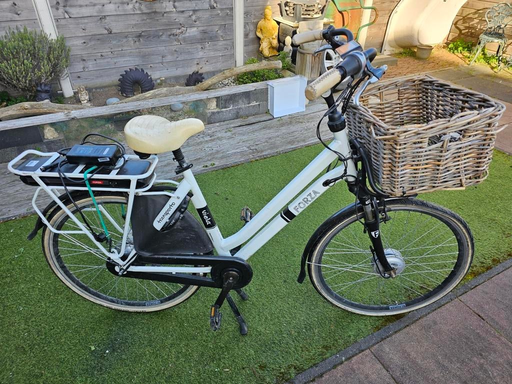 Forza elektrische fiets met mand, Ophalen of Verzenden, Gebruikt, Overige merken