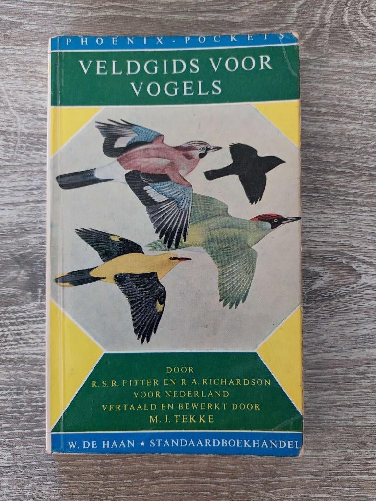 Phoenix Veldgids voor vogels  -   1959, Boeken, Ophalen of Verzenden, Zo goed als nieuw, Vogels