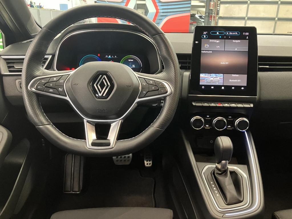 Renault Clio 1.6 E-Tech Full Hybrid 145 esprit Alpine / Nede, Stof, Gebruikt, Euro 6, Blauw