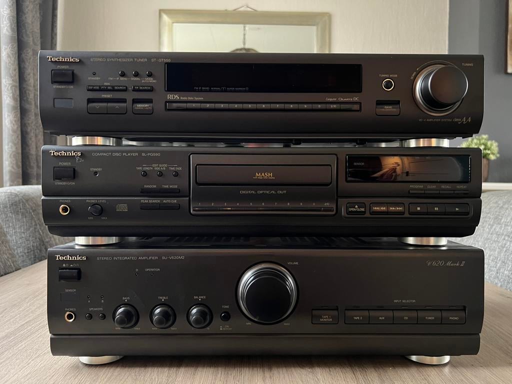 Technics Hifi Stereo Set, Overige merken, Zo goed als nieuw, Tuner of Radio, Losse componenten