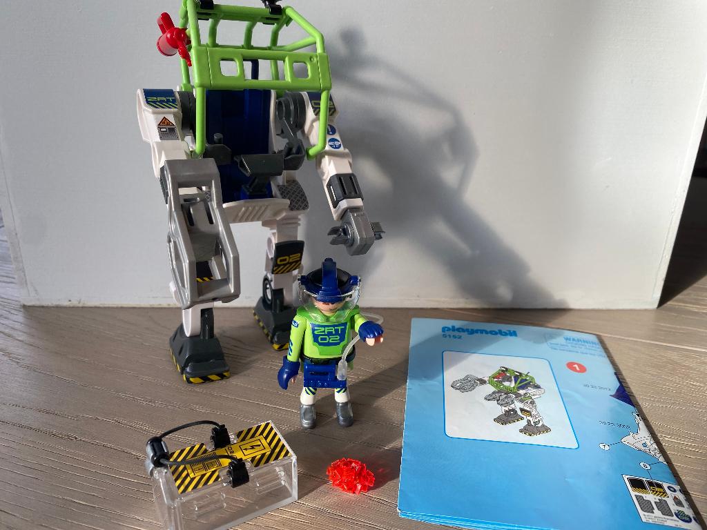 Playmobil 5152 - E-Rangers Collectobot - compleet, Kinderen en Baby's, Speelgoed | Playmobil, Ophalen of Verzenden, Zo goed als nieuw