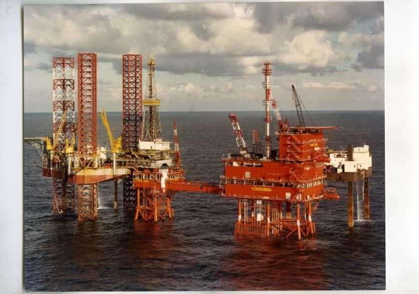 scheepvaart-groot/formaat-foto-div booreilanden AMOCO-3x, Ophalen of Verzenden, Zo goed als nieuw, Boek of Tijdschrift