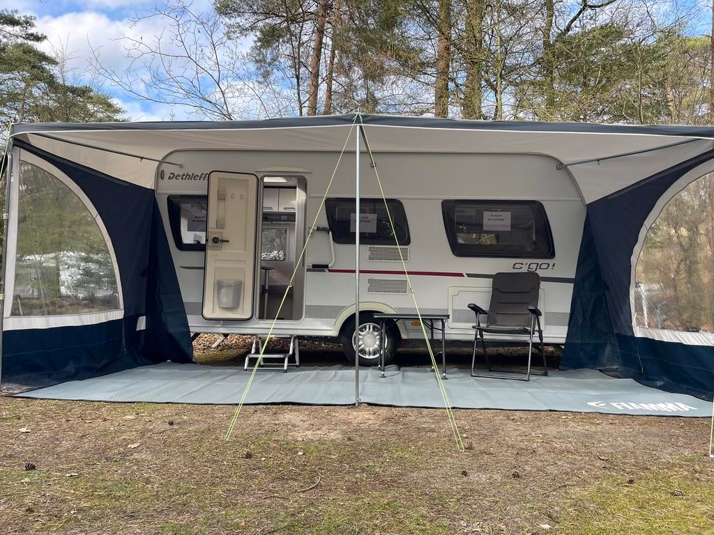 Dethleff c’go caravan, Caravans en Kamperen, Standaardzit, 75 kg, Particulier, Dethleffs