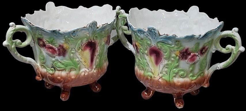 paar rococo Nimy cachepots, Ophalen