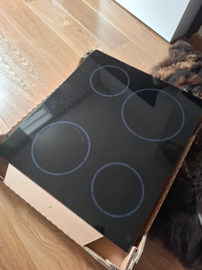 Keramische inbouw kookplaat, Witgoed en Apparatuur, Kookplaten, Ophalen, Gebruikt, Keramisch, 4 kookzones