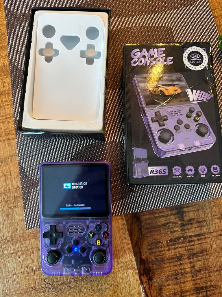 R36S handheld gameconsole, Ophalen of Verzenden, Overige merken, Gebruikt