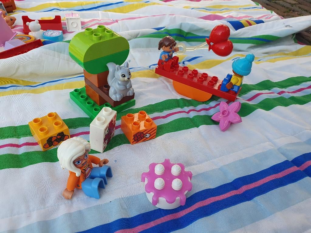 Lego duplo verjaardagsfeestje 10832, Ophalen of Verzenden, Gebruikt, Complete set, Duplo