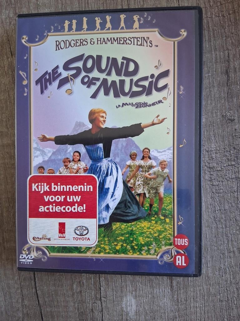 Dvd de sound of music, Cd's en Dvd's, Dvd's | Klassiekers, Alle leeftijden, Ophalen of Verzenden, Gebruikt, Drama