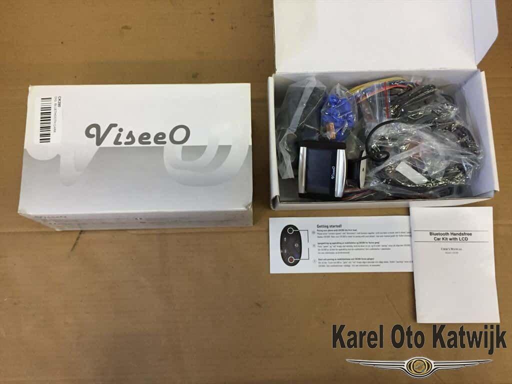 Viseeo Bluetooth Handsfree Car Kit with LCD, Auto diversen, -, -, Nieuw, Ophalen of Verzenden