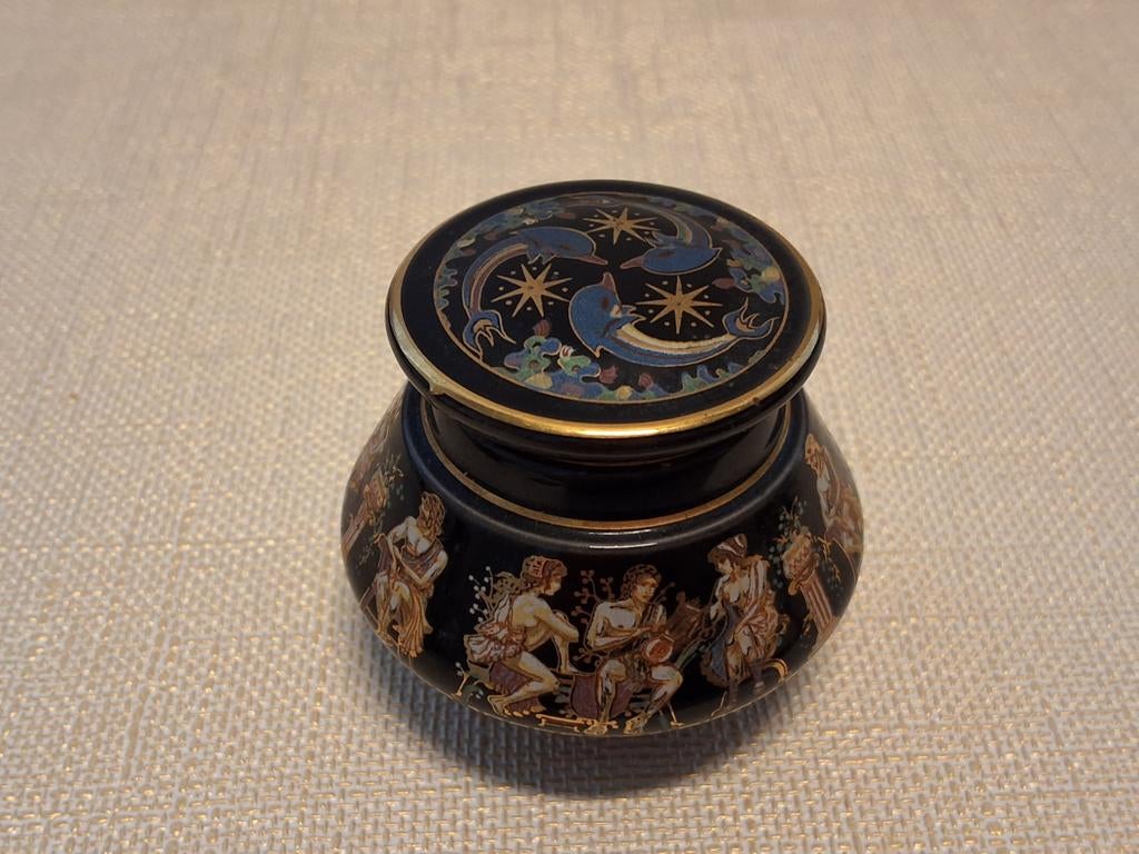 Vintage Grieks keramiek parfumpotje - Solid Perfume, Ophalen of Verzenden