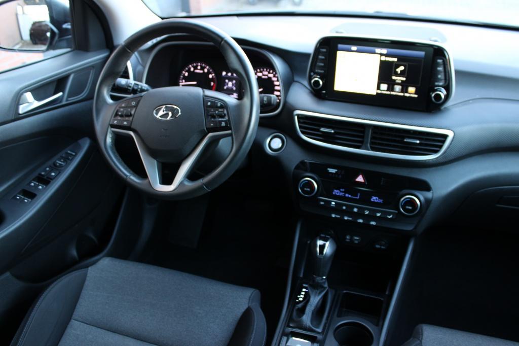 Hyundai Tucson 1.6 T-GDI Comfort Automaat | Navi | Clima | C, Stof, Gebruikt, 4 cilinders, Bedrijf
