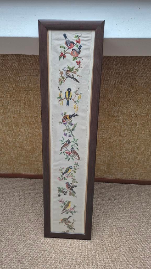 Vintage geborduurde vogels (Nederland), Ophalen of Verzenden, Zo goed als nieuw, Overige typen