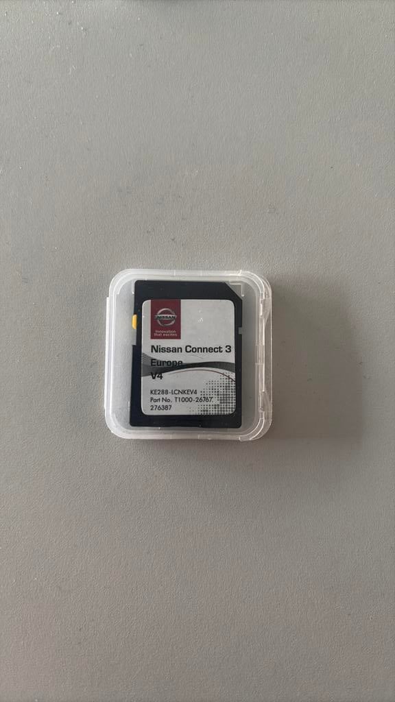 Nissan Qashqai navigatie update (Europe/Europa, V4) SD kaart, Ophalen of Verzenden, Zo goed als nieuw