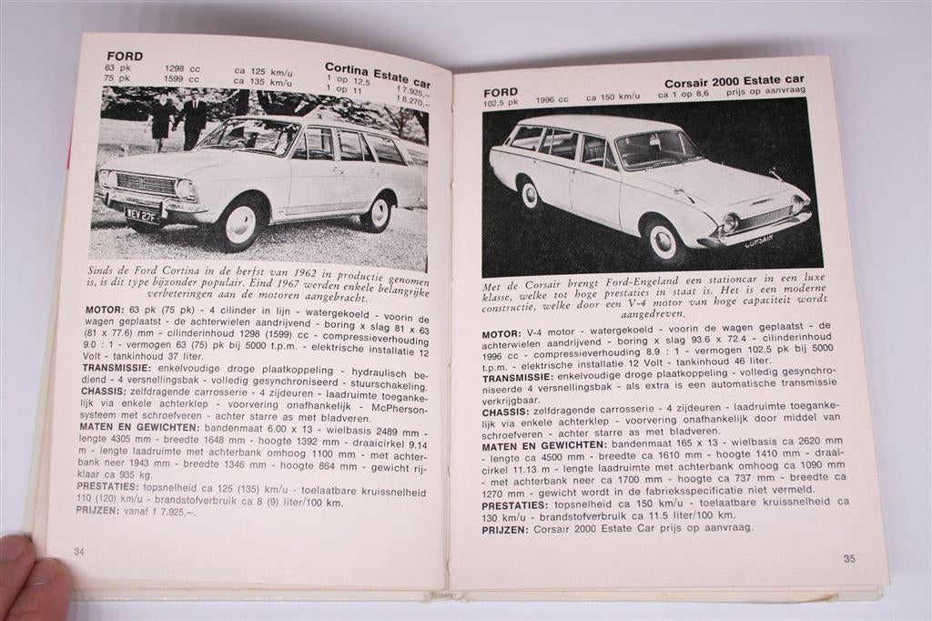 Alle Auto's 6 [1968] — Europese Stationcars — Alkenreeks 15, Boeken, Ophalen of Verzenden, Gelezen, Algemeen