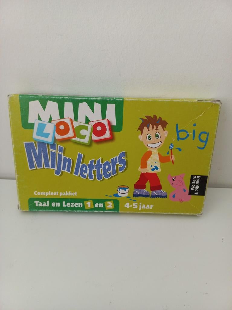Mini Loco Basisdoos + 2 boekjes - Taal en lezen 1 en 2, Kinderen en Baby's, Speelgoed | Educatief en Creatief, Ophalen of Verzenden