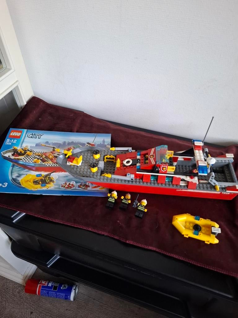 Lego city  brandweer 7906, Ophalen of Verzenden, Zo goed als nieuw