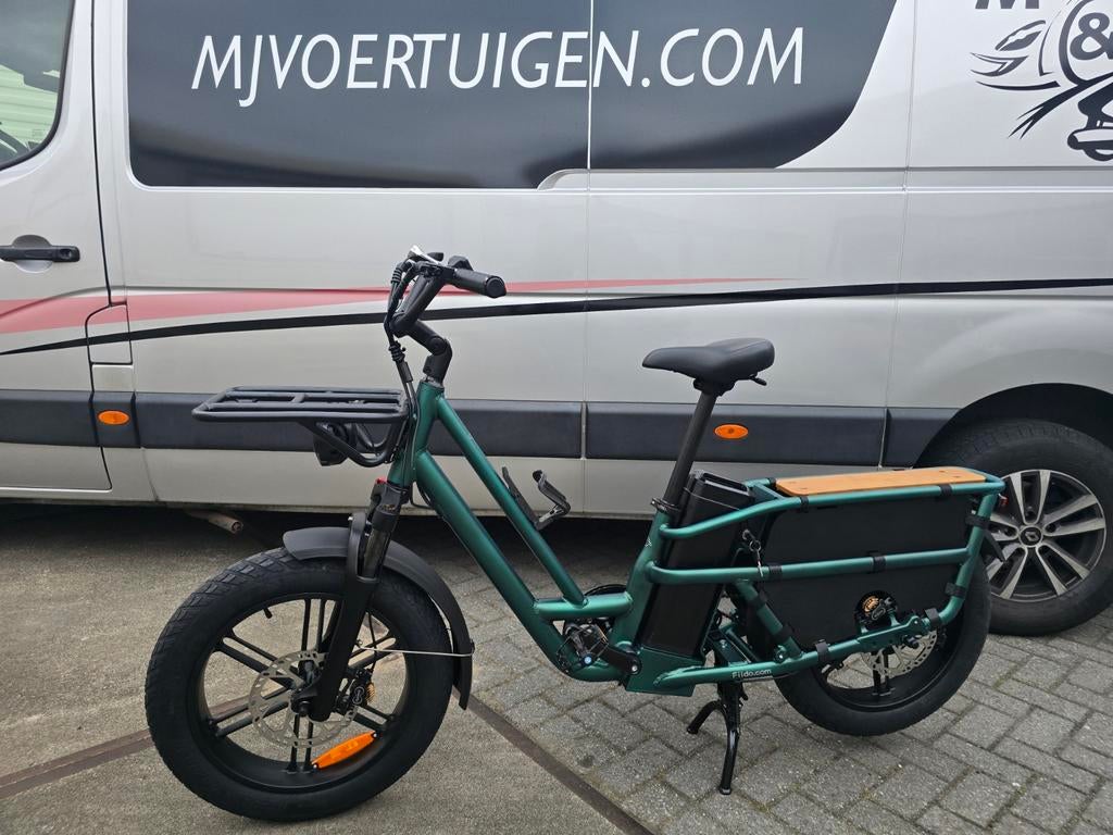 Fiido T2 longtail transport mamafiets fatbike ebike, 2 zitjes, Nieuw, Fiido, Ophalen