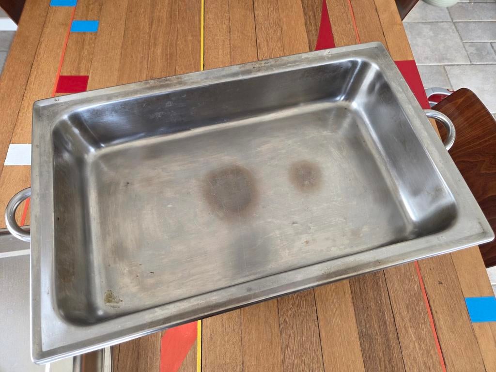 Chafing dish, Ophalen