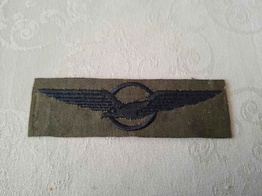 Vliegerwing Klu camouflage, Verzenden, Luchtmacht, Nederland, Embleem of Badge