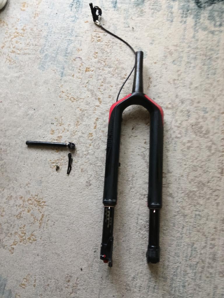 Rockshox RS-1 voorvork, Fietsen en Brommers, Fietsonderdelen, Gebruikt, Voorvork, Ophalen of Verzenden