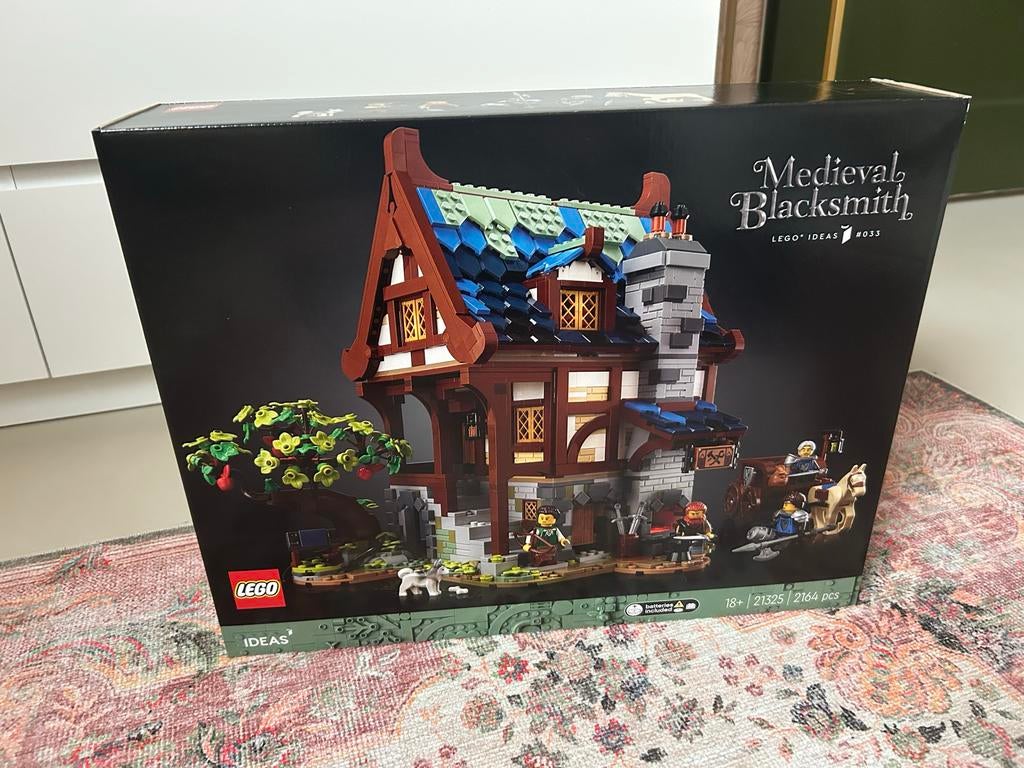 LEGO Ideas 21325 Middeleeuwse Smid - Nieuw & Ongeopend, Ophalen of Verzenden, Nieuw, Complete set, Lego