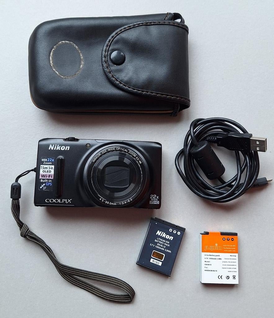 Nikon Coolpix S9500 compact camera, Audio, Tv en Foto, Fotocamera's Digitaal, Gebruikt, Compact, Ophalen of Verzenden, Nikon