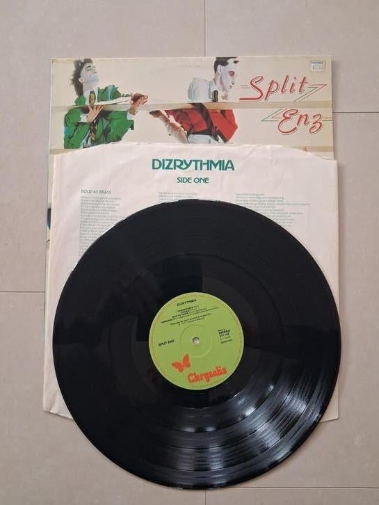Split Enz Dizrythmia LP vinyl elpee, Ophalen of Verzenden, Gebruikt, 12 inch