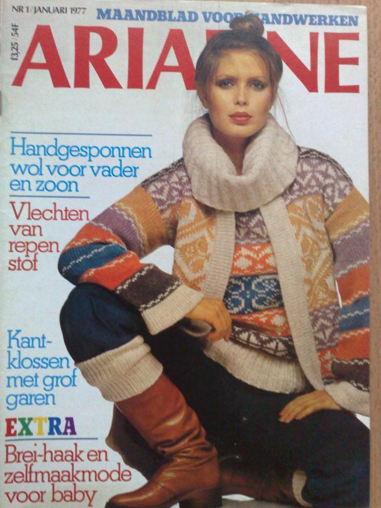 20 x Ariadne uit jaargang 1977 en 1978 en 1979, Hobby en Vrije tijd, Breien en Haken, Verzenden, Gebruikt, Breien of Haken, Patroon of Boek