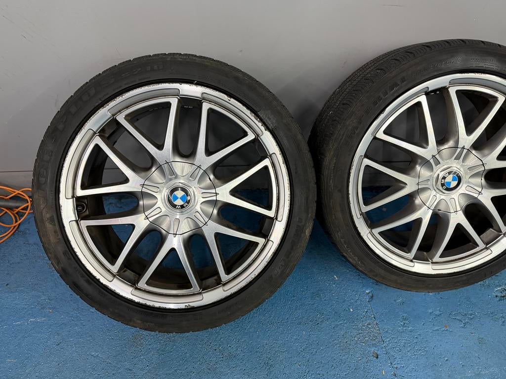 BMW F10 E90 E60 Borbet H velgen 19 inch ET 35, Velg(en), Personenwagen, Zomerbanden, Ophalen