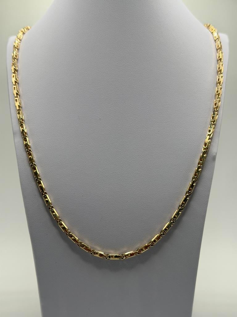 Gouden heren ketting 14kt, Www.bredajuwelier.nl, Nieuw, Ophalen of Verzenden, Www.bredajuwelier.nl