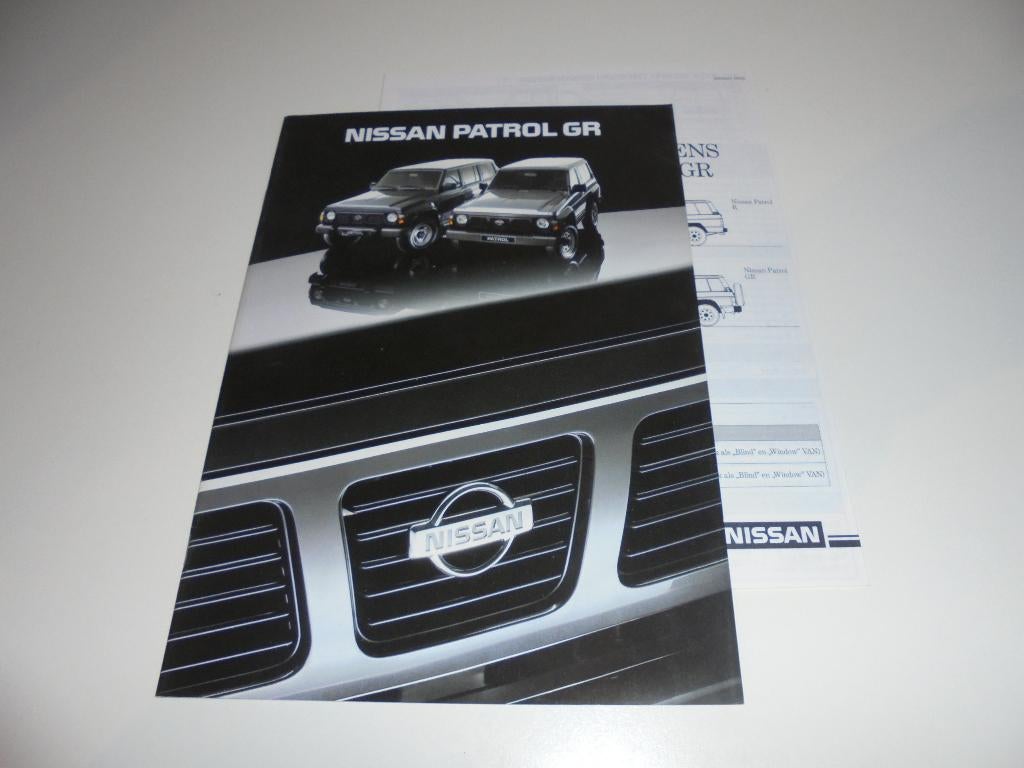 brochure Nissan Patrol GR  1992, Ophalen of Verzenden, Zo goed als nieuw, Nissan