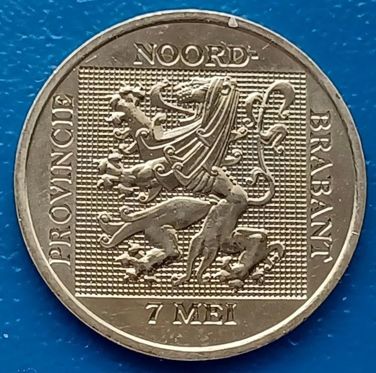 ProvinciepenningNoord-Brabant PTT Post - 2002, Verzenden, Overige materialen, Nederland