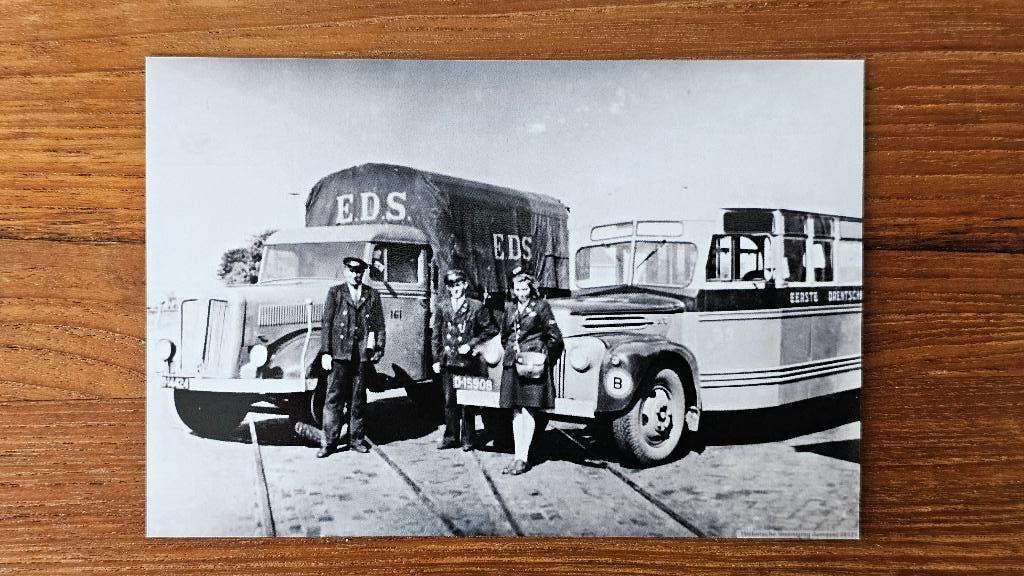 Foto BUS EDS Hoogeveen 39, Verzenden, Gebruikt, Bus of Metro, Overige typen