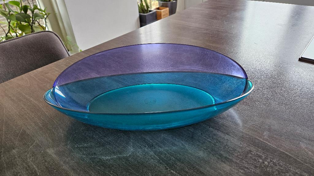 Tupperware Eleganzia schaal - 36x24 cm, Huis en Inrichting, Keuken | Tupperware, Ophalen of Verzenden, Gebruikt, Schaal