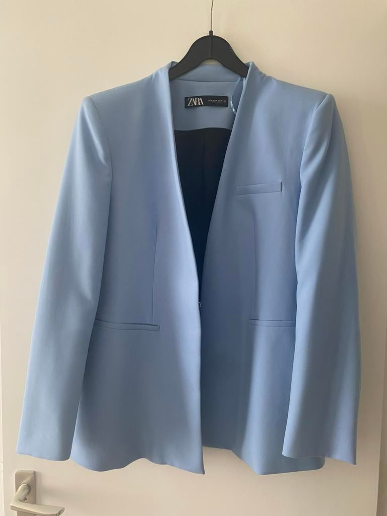 Zara colbert maat 42, Kleding | Dames, Ophalen of Verzenden, Zo goed als nieuw, Maat 42/44 (L), Zwart