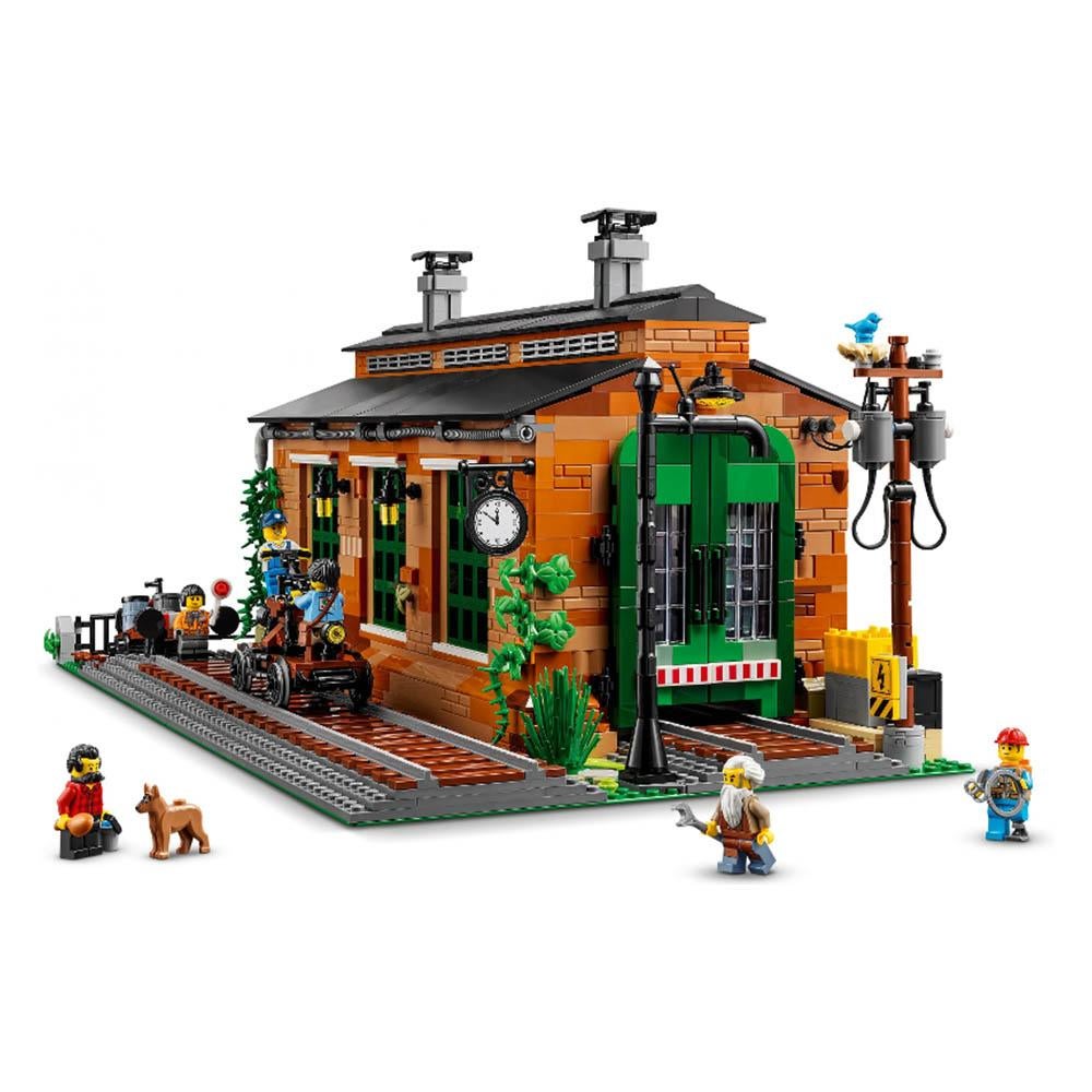 Lego BDP old train engine shed (910033), Overige thema's, Lego, Nieuw, Ophalen of Verzenden