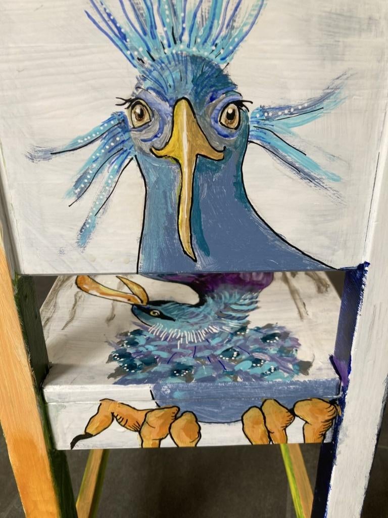 Kunstzinnig kinderstoeltje, Ophalen of Verzenden, Nieuw, Stoel(en)