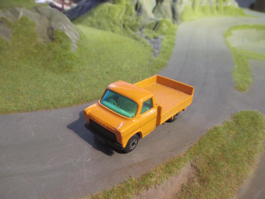 1:64 Ford Transit Mk.1 Pick-Up - Matchbox Superfast nr.66 #1, Ophalen of Verzenden, Gebruikt, Auto