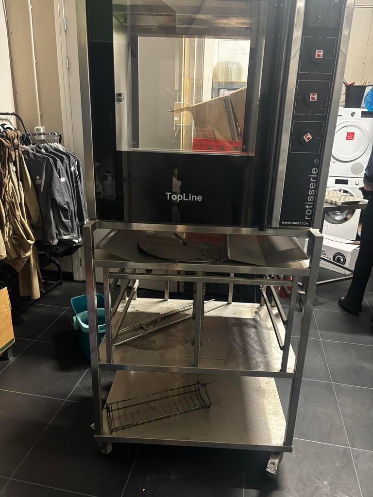 Ubert Kippengrill RT-403 met onderstel - Bj. 2014, Zakelijke goederen, Ophalen, Gebruikt, Ovens, Magnetrons en Steamers