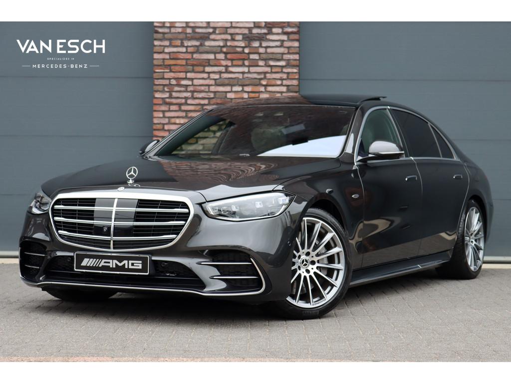 Mercedes-Benz S-Klasse 450 e Lang AMG Line | Achterasbesturi, Achterwielaandrijving, Gebruikt, Euro 6, Parkeerassistent
