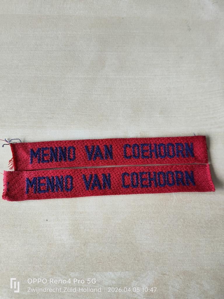 Menno van Coehoorn, Verzamelen, Verzenden, Landmacht, Nederland, Embleem of Badge
